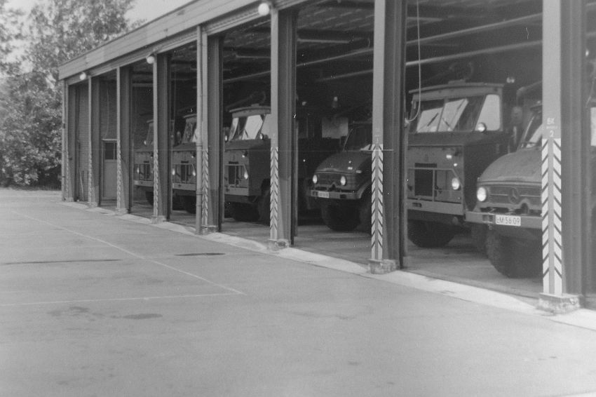 Brandweerkazerne vliegbasis Leeuwarden 1975.JPG - Brandweerkazerne vliegbasis Leeuwarden 1975